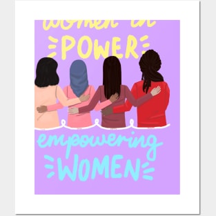 international womens day - empowering women Posters and Art